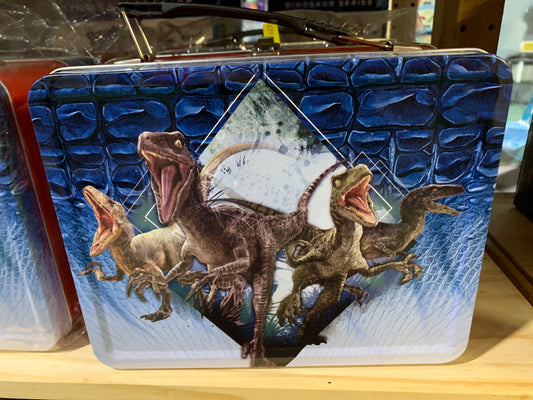 Jurassic World Raptor Tin Tote