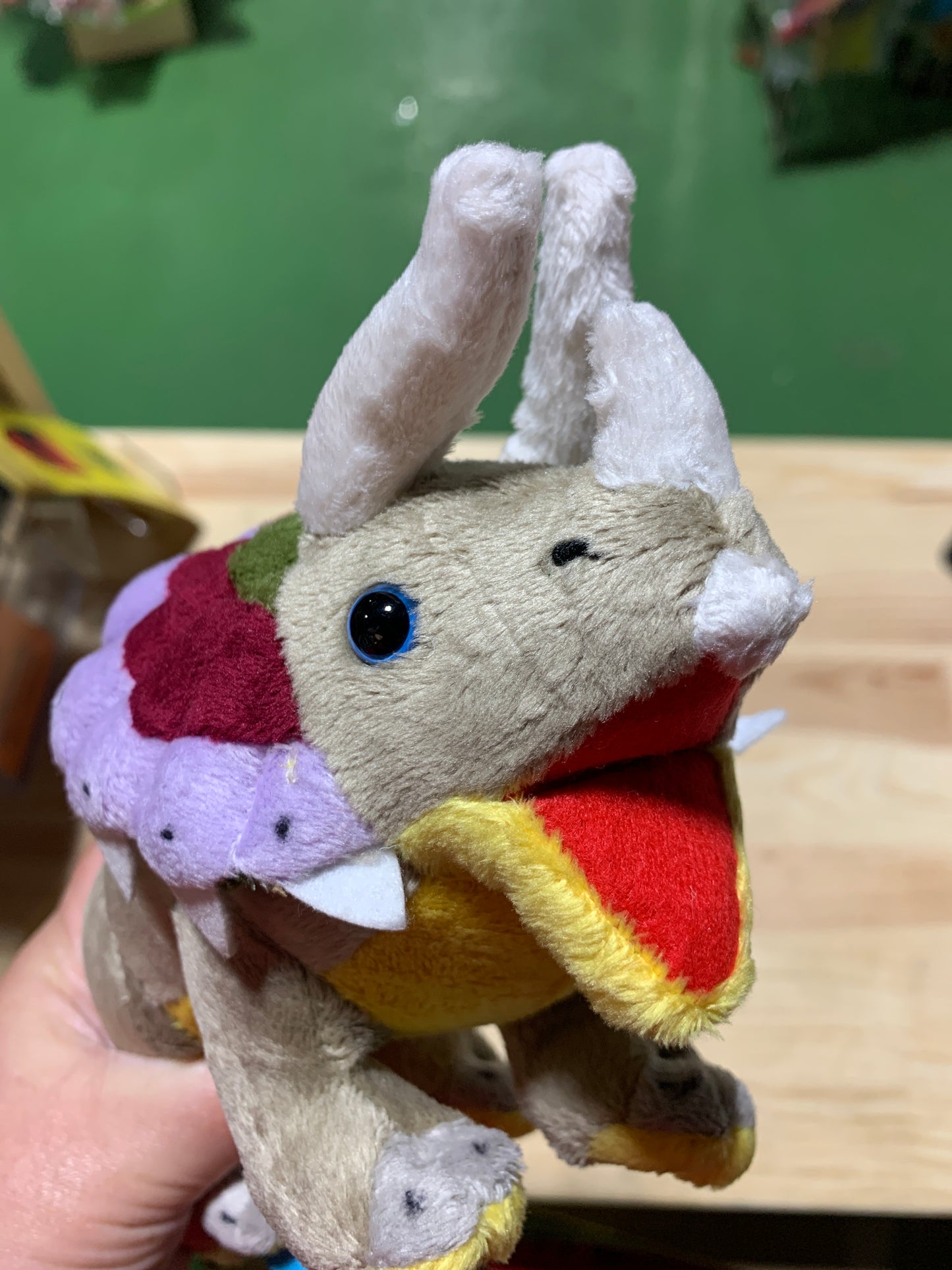 12” plush Triceratops