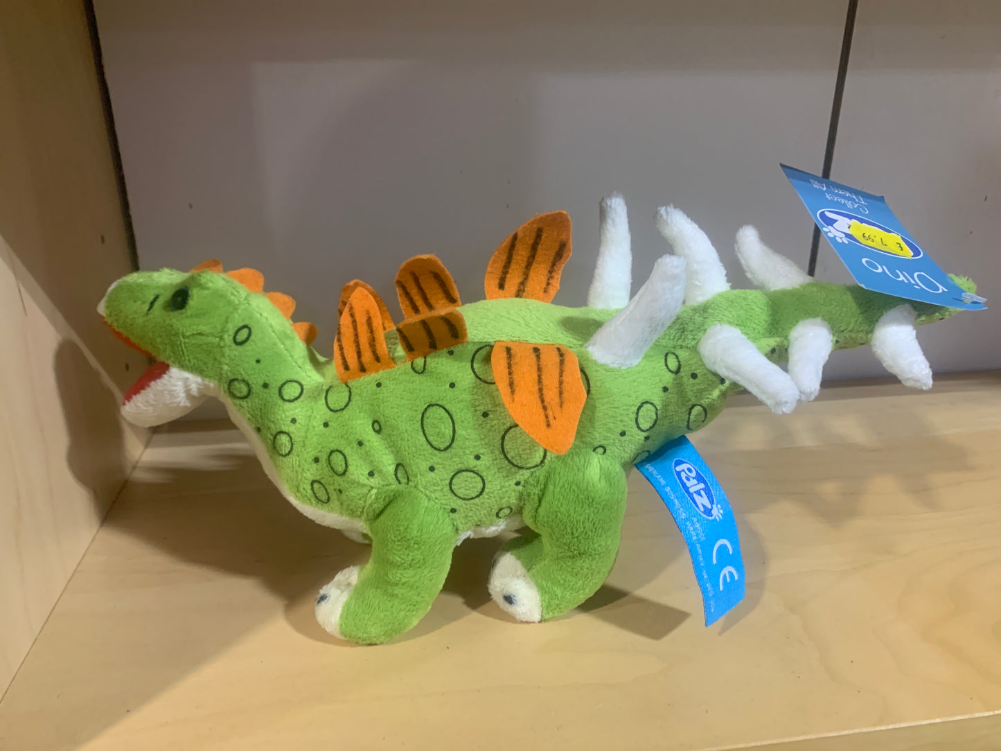 Plush Stegosaurus 12”