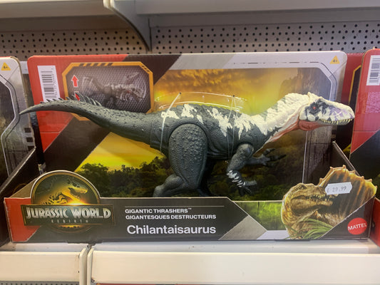 Jurassic World Rebirth Gigantic Thrashers Chilantaisaurus