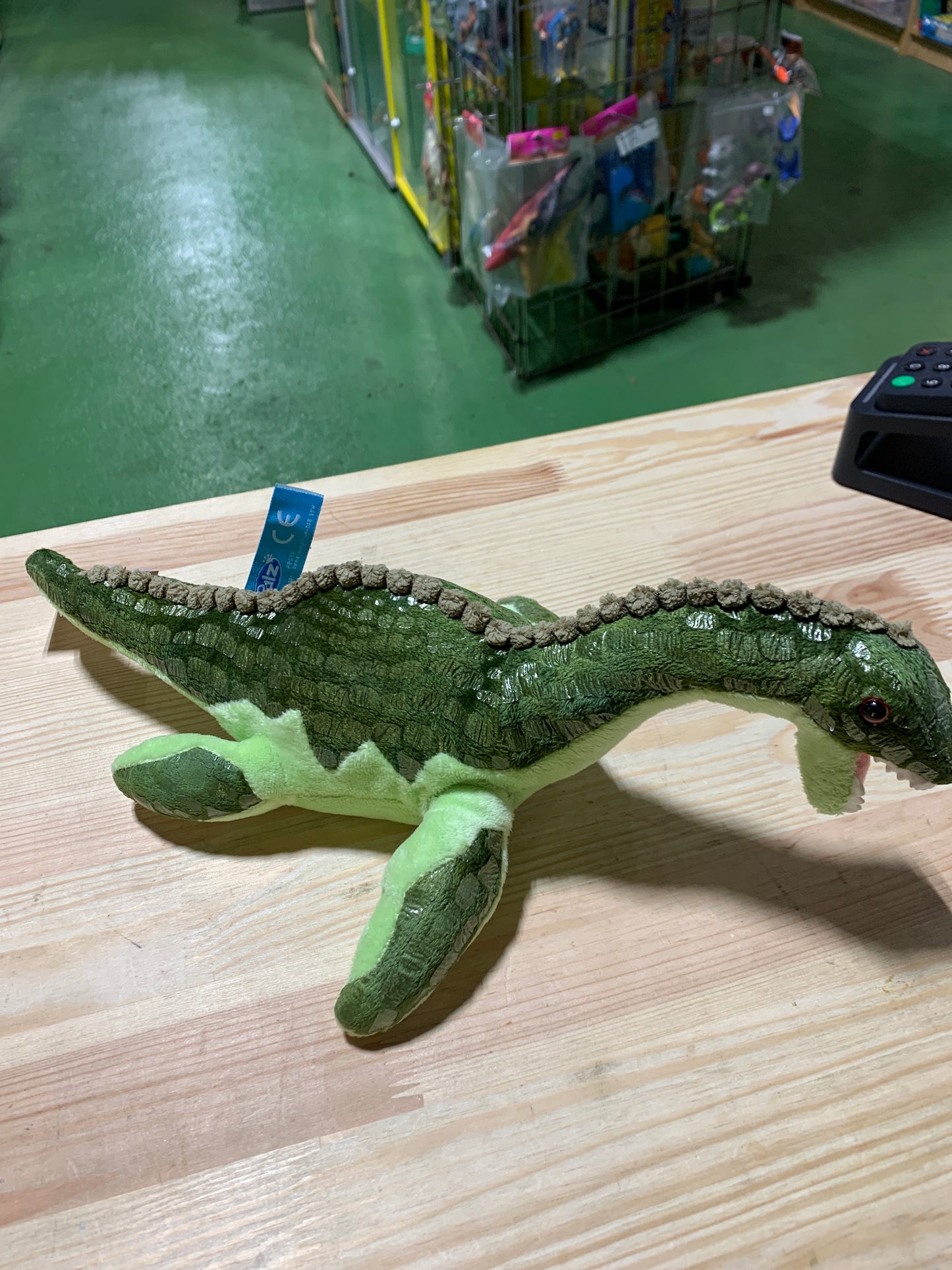 16” plush Mosasaurus