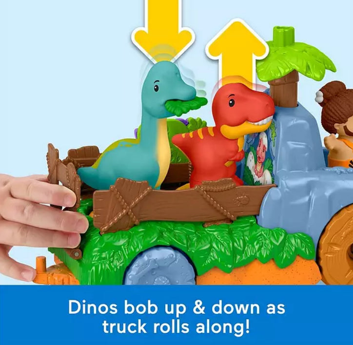 Little People Dinosaur Dino Wobble Truck