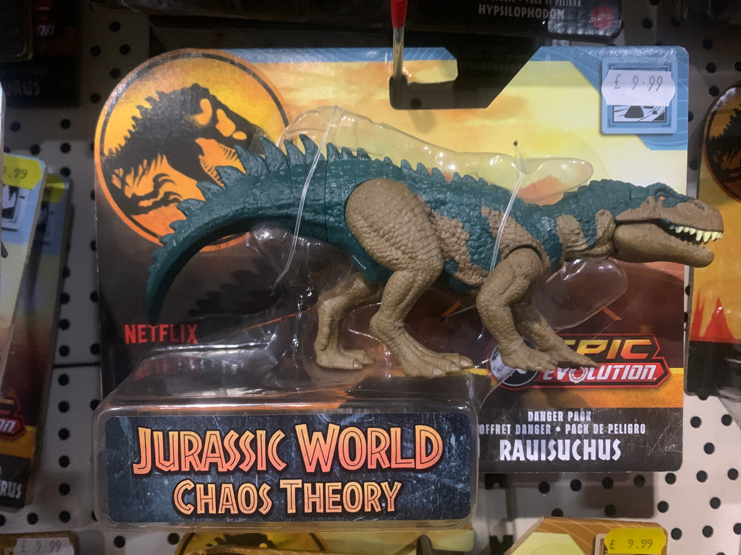 Jurassic World Chaos Theory Danger Pack Rauisuchus