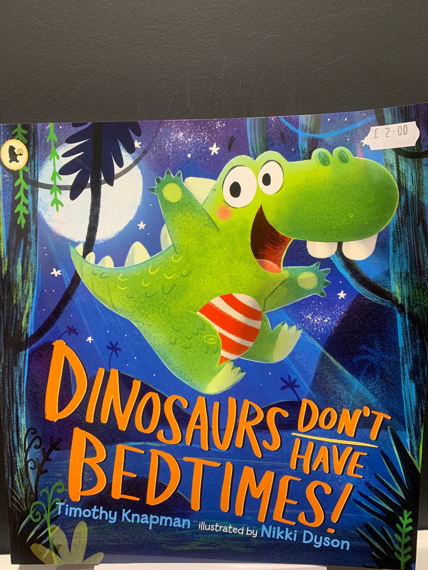 Dinosaurs don’t have bedtimes