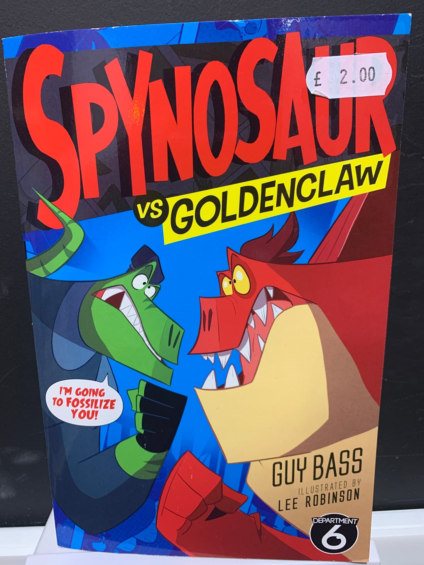 Spynosaur vs Goldenclaw
