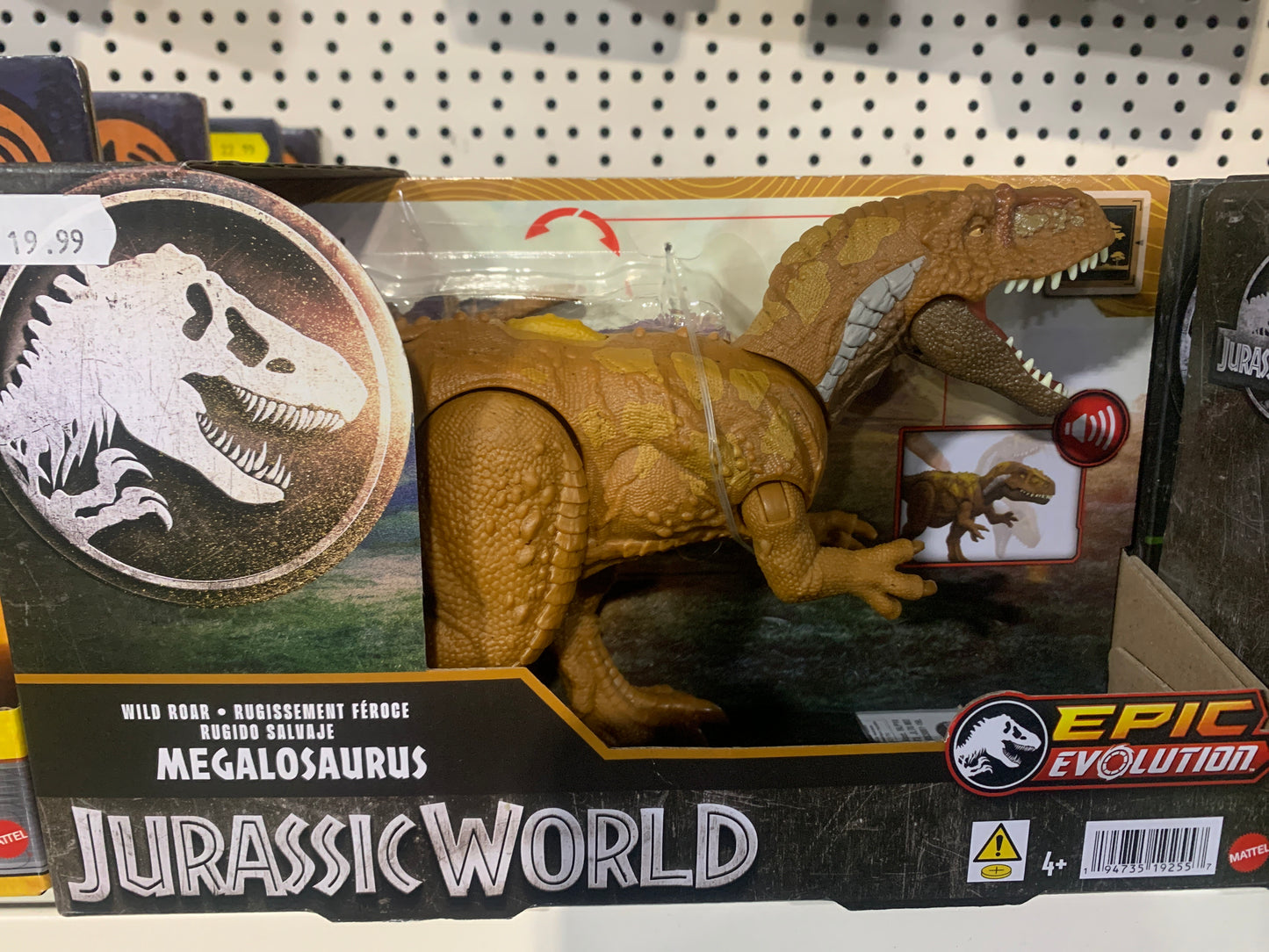 Jurassic World Epic Evolution Wild Roars Megalosaurus
