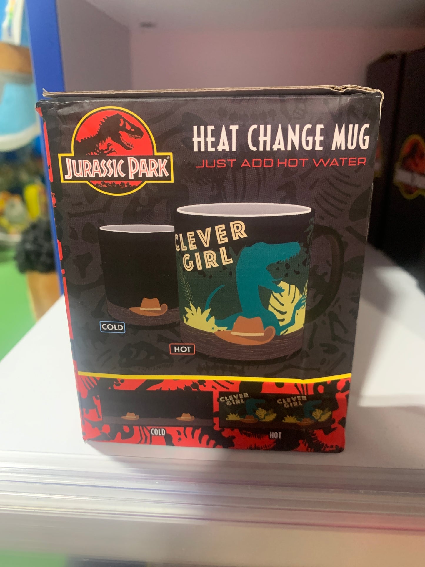 Jurassic Park Clever Girl Heat Change Mug