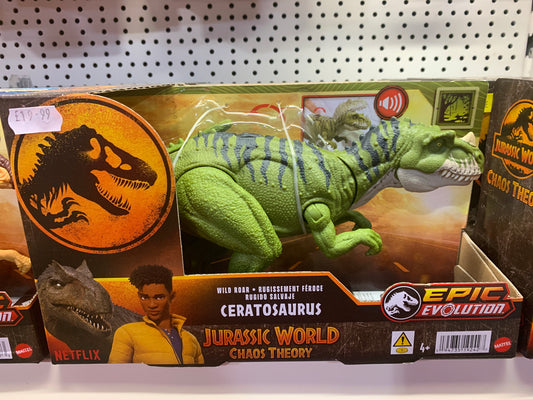 Jurassic World Chaos Theory Epic Evolution Wild Roar Ceratosaurus