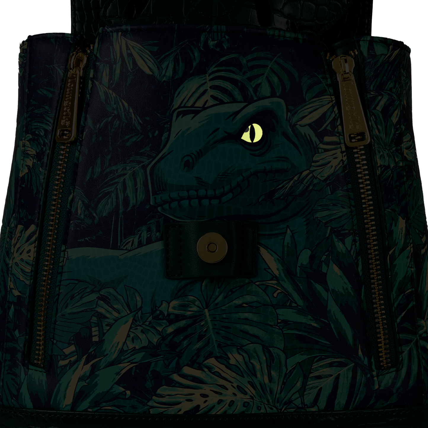 Jurassic World Jungle Velociraptor Glow Drawstring Mini Backpack