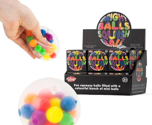 SCRUNCHEMS BRIGHT BALLS SQUISH BALL
