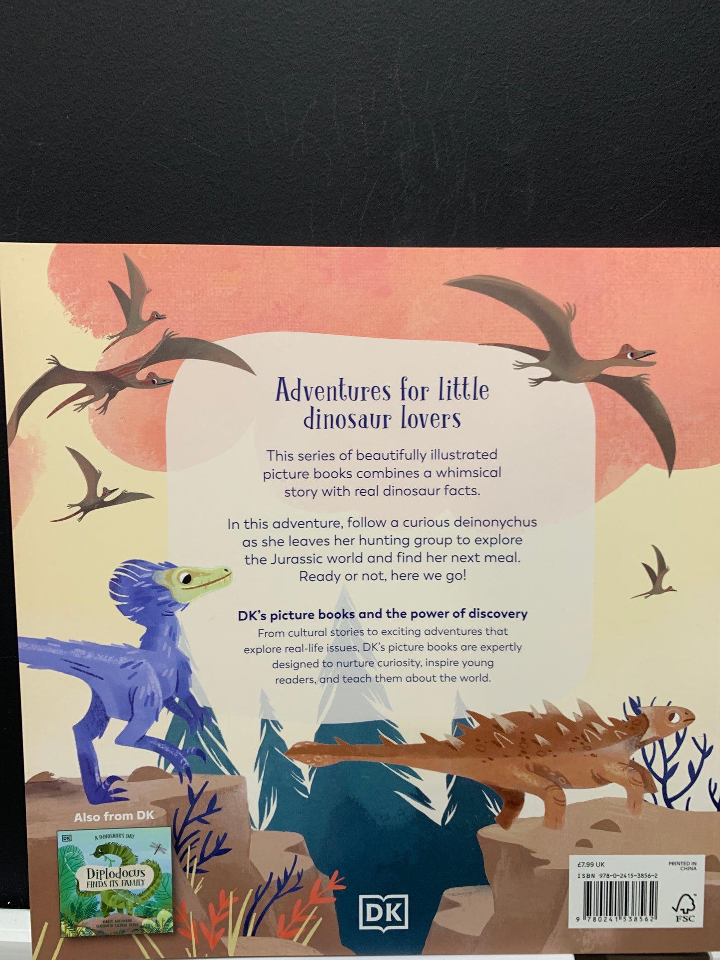 Deinonychus goes hunting