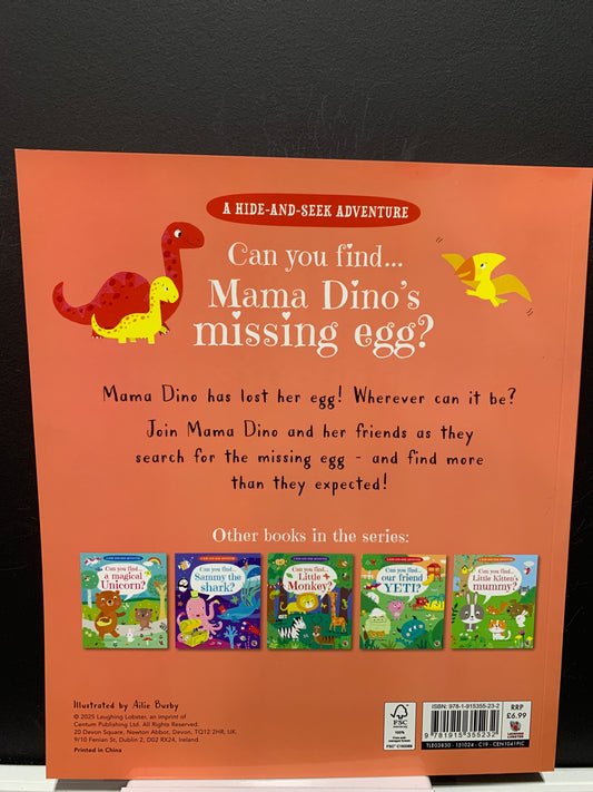 Can you find Mama Dinos Missing Egg