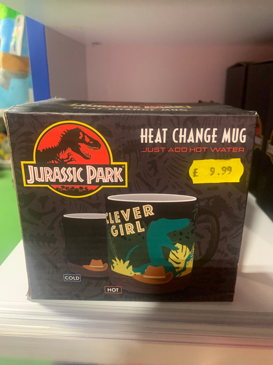 Jurassic Park Clever Girl Heat Change Mug