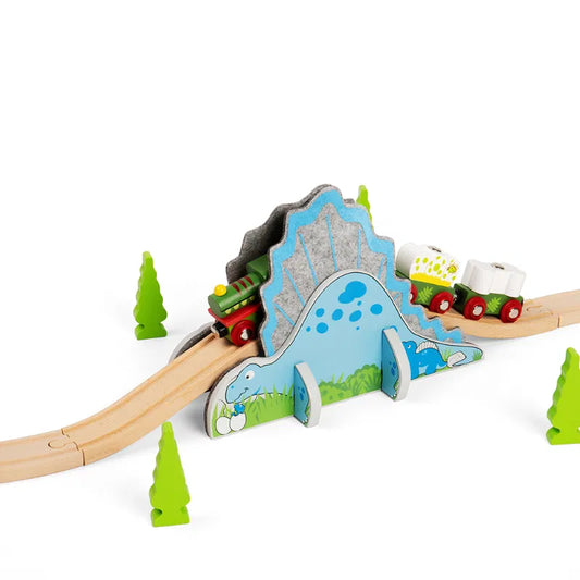 BigJigs Rail - Dino Riser Tunnel
