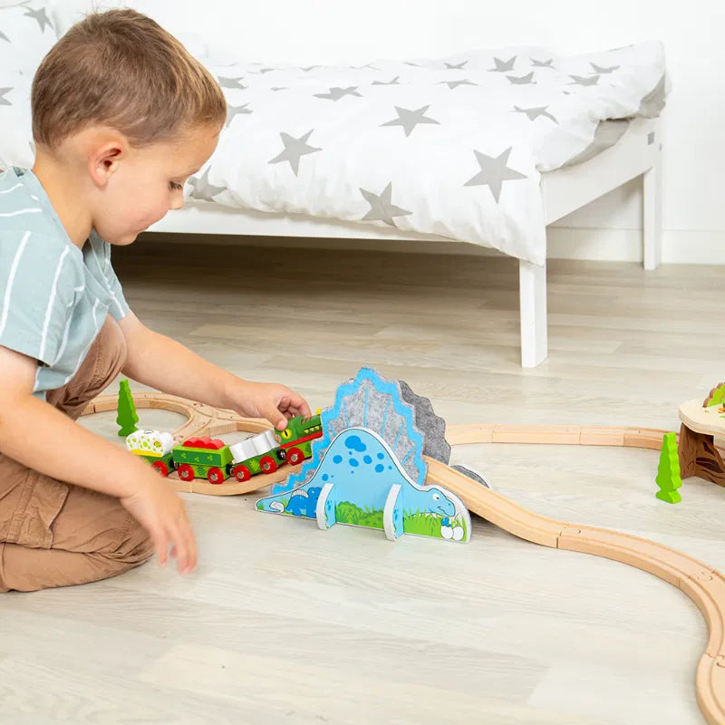 BigJigs Rail - Dino Riser Tunnel