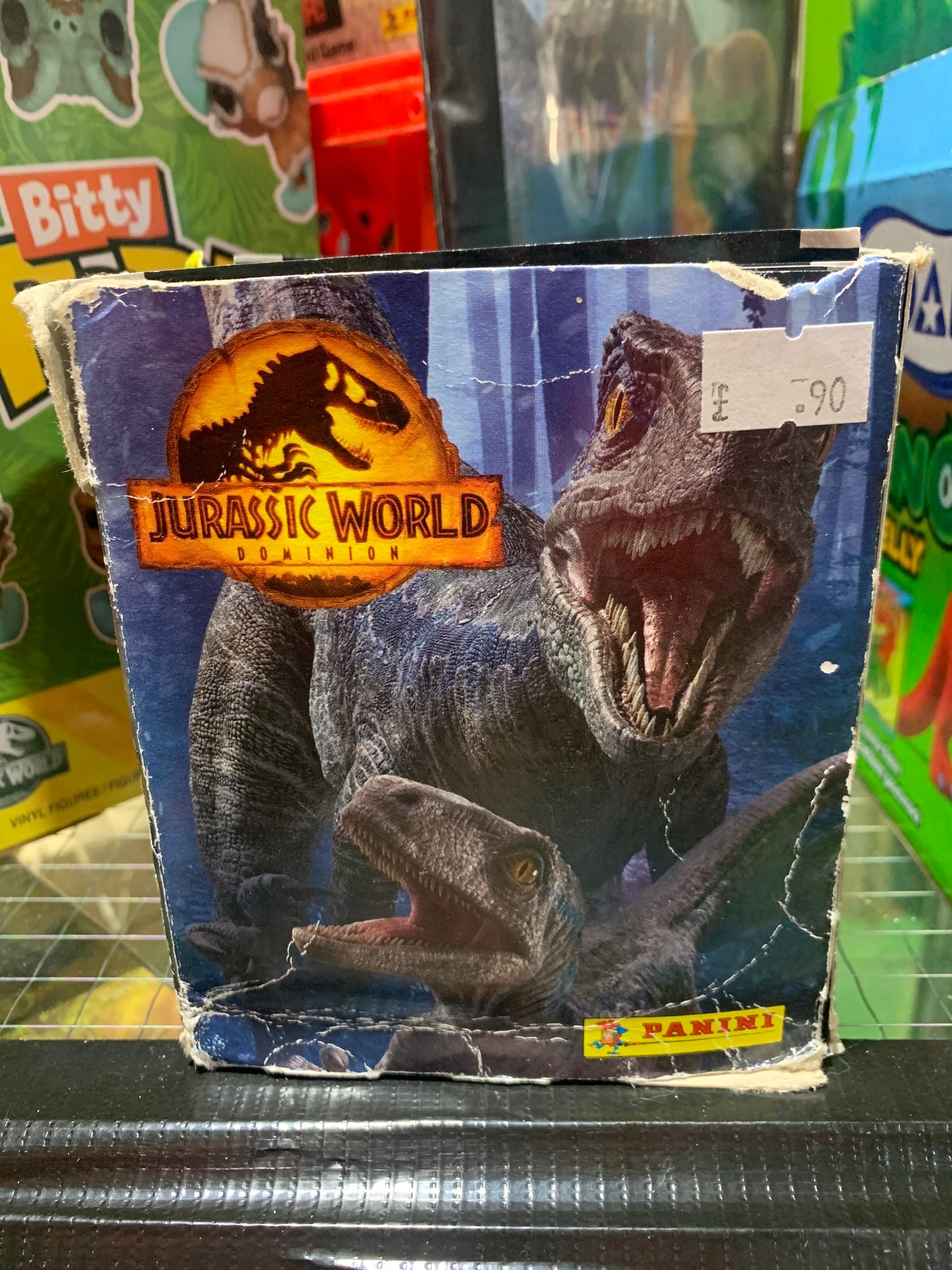 Jurassic World Dominion Panini Sticker pack