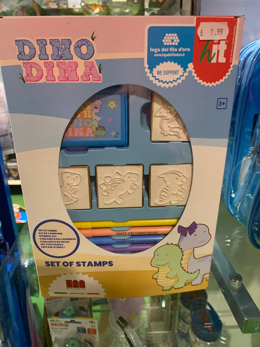 Dino Dina Stamp Set 27132