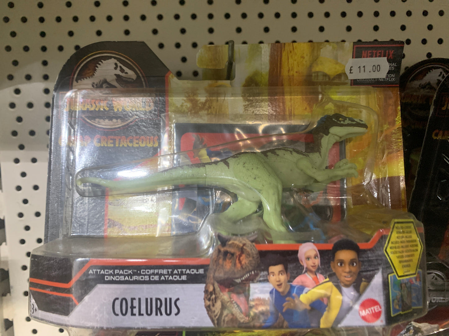 Jurassic World Camp Cretaceous Attack Pack Coelrus