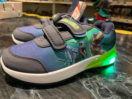 Childrens Jurassic World Light Up Trainers