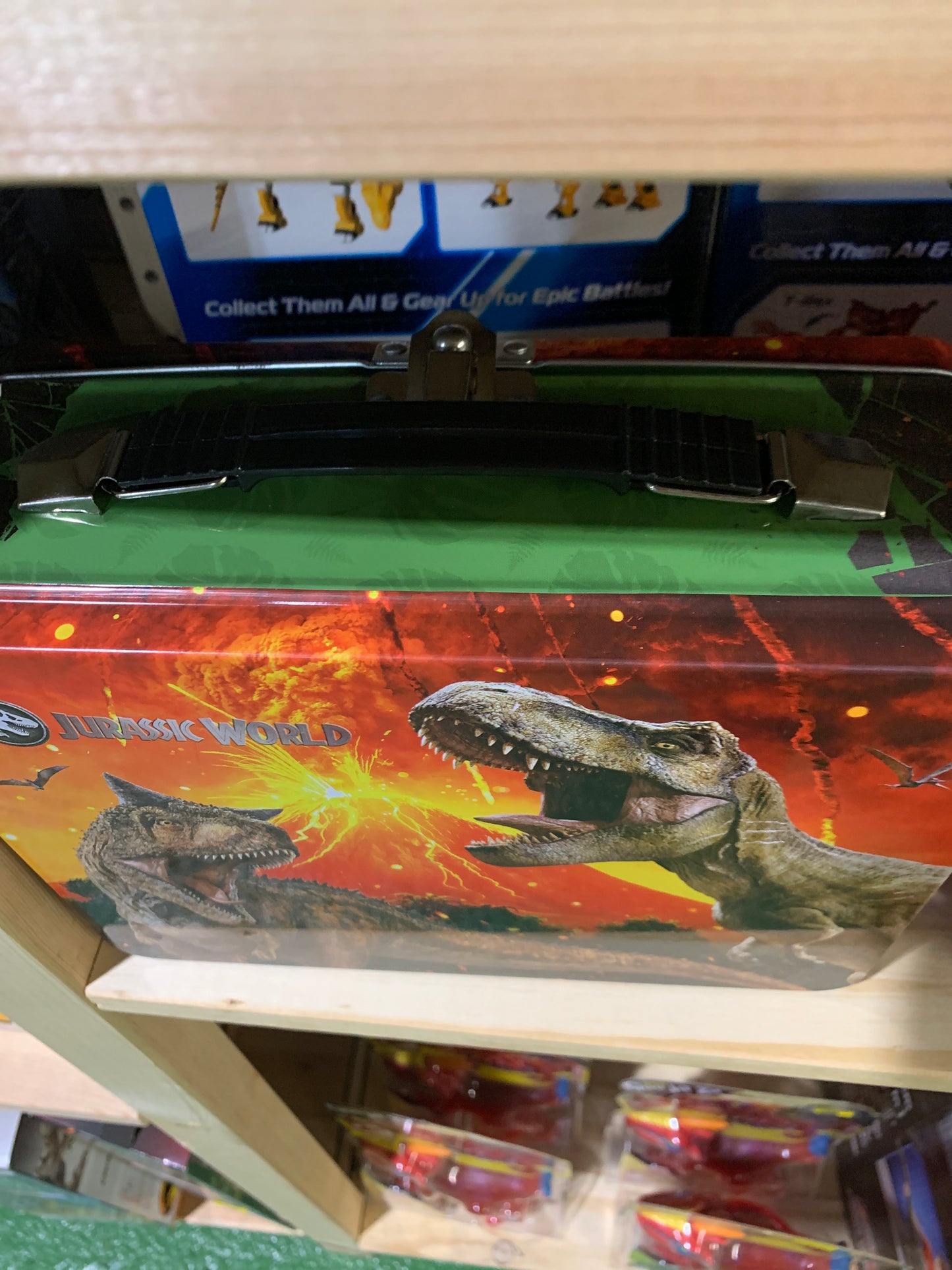 Jurassic World Window Tin Tote