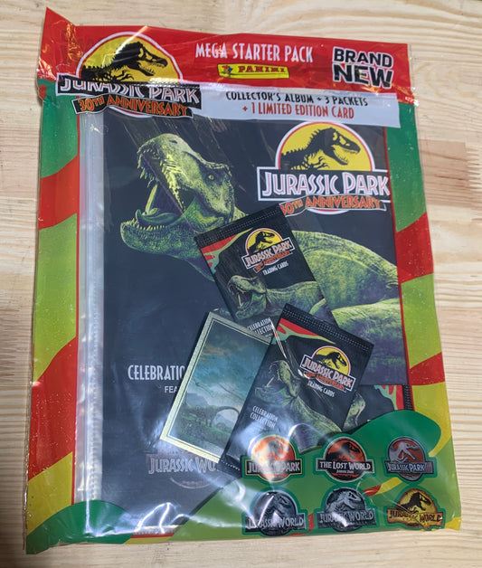 Panini Jurassic Park 30th Mega Starter Pack