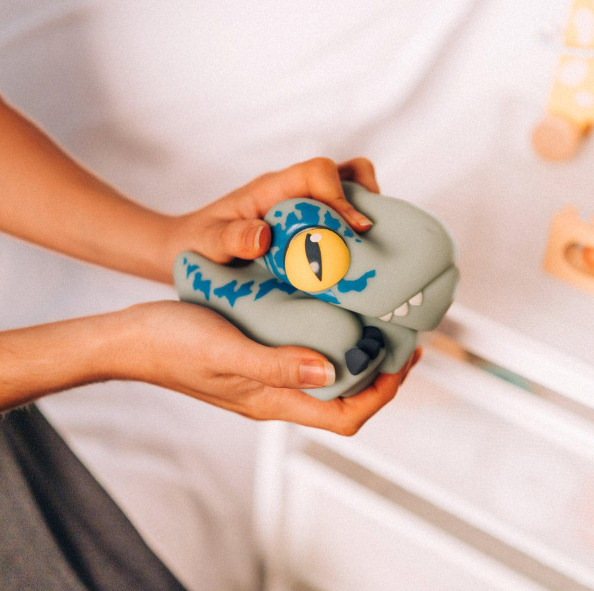 Jurassic World Squishy Lamp - Baby Blue
