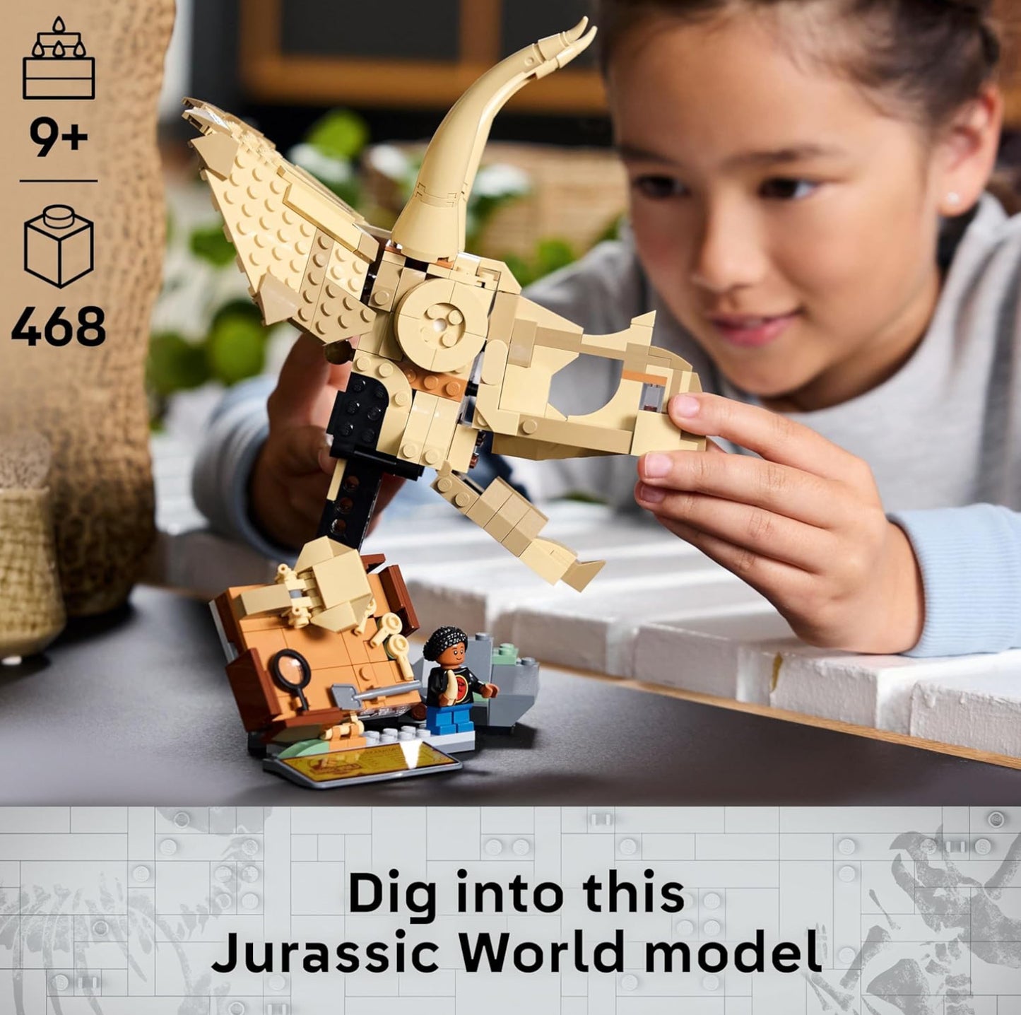 Lego 76969 Triceratops Skull
