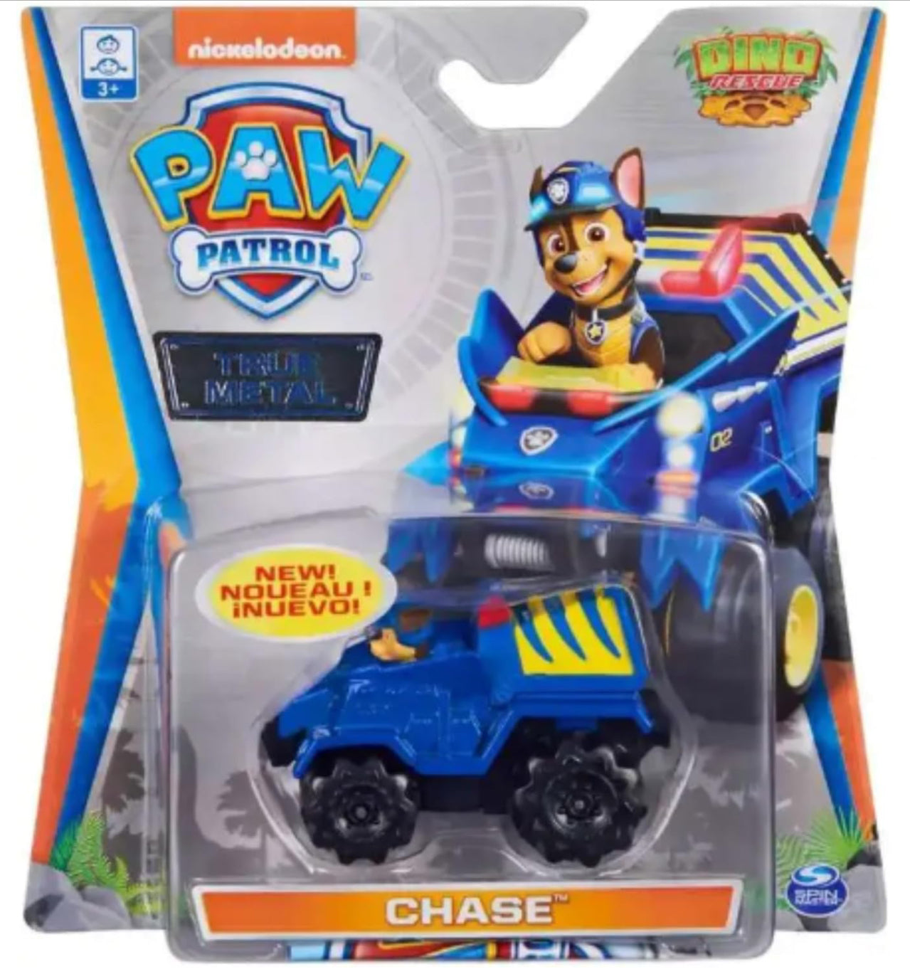 Paw Patrol True Metal Diecast 1:55 Scale Vehicles Dino Rescue