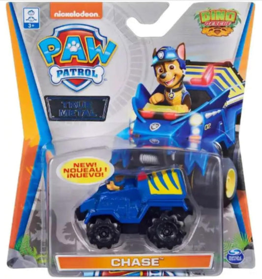 Paw Patrol True Metal Diecast 1:55 Scale Vehicles Dino Rescue