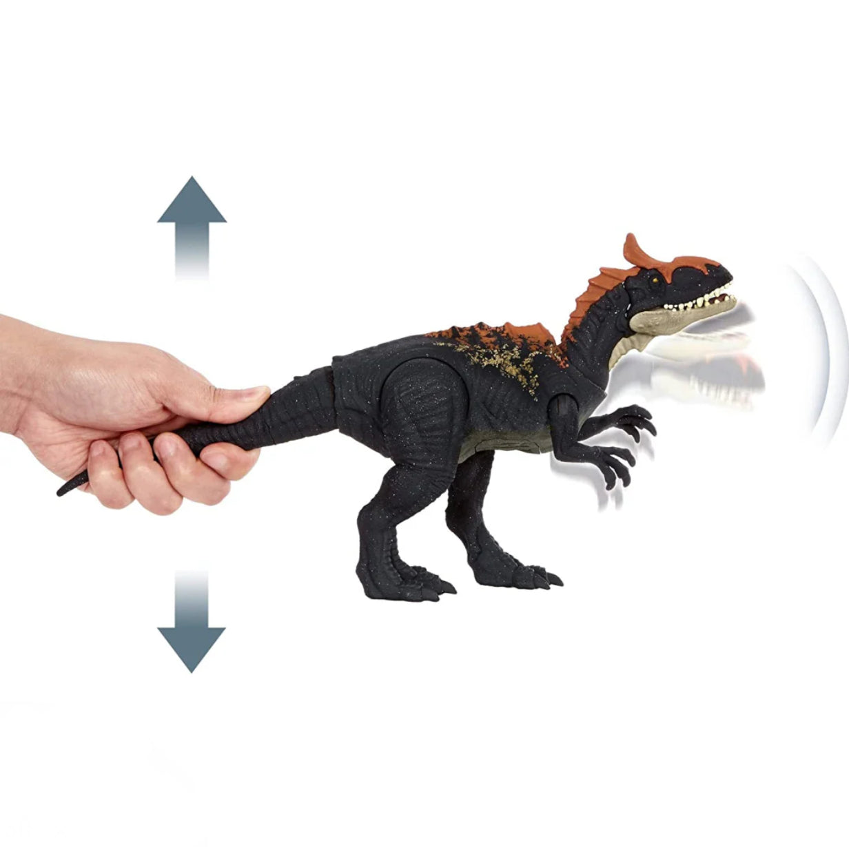 Jurassic World Camp Cretaceous Sound Strike Cryolophosaurus