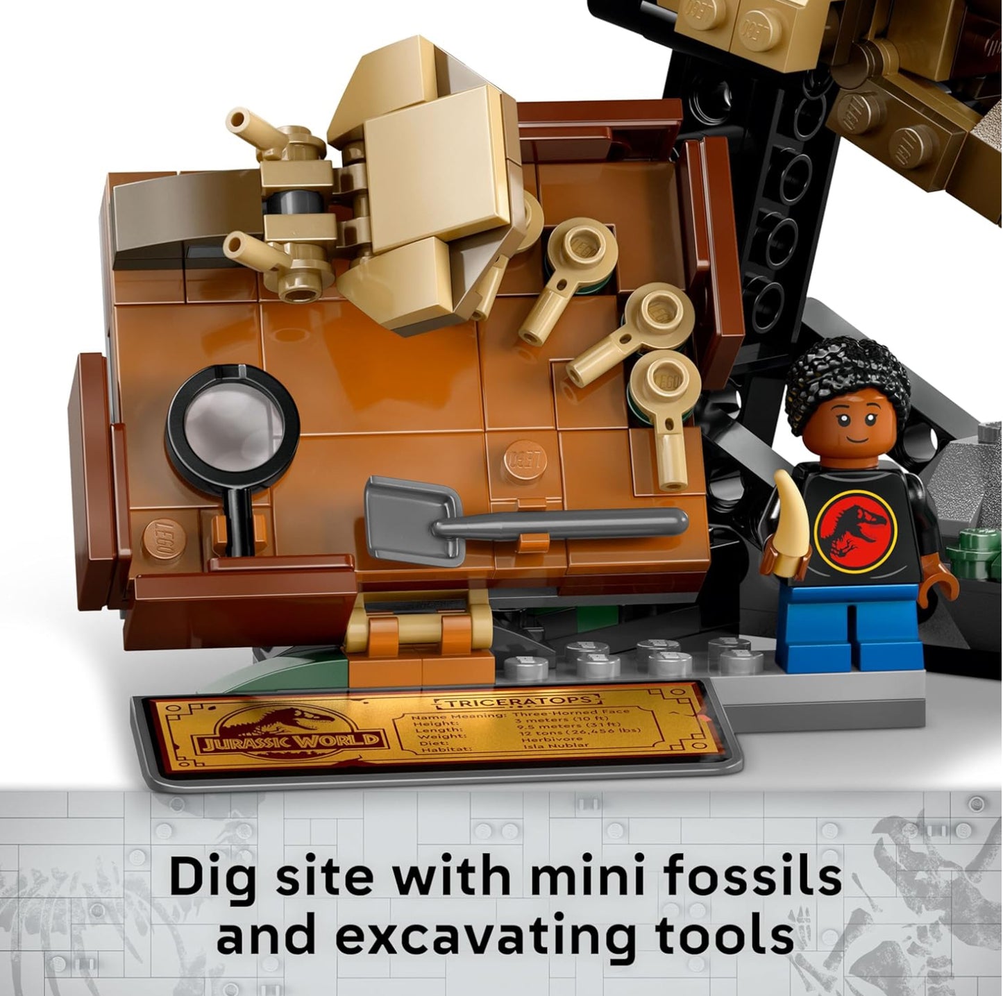 Lego 76969 Triceratops Skull
