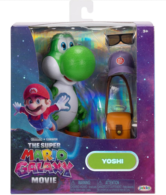 Nintendo The Super Mario Galaxy Movie: Yoshi Action Figure