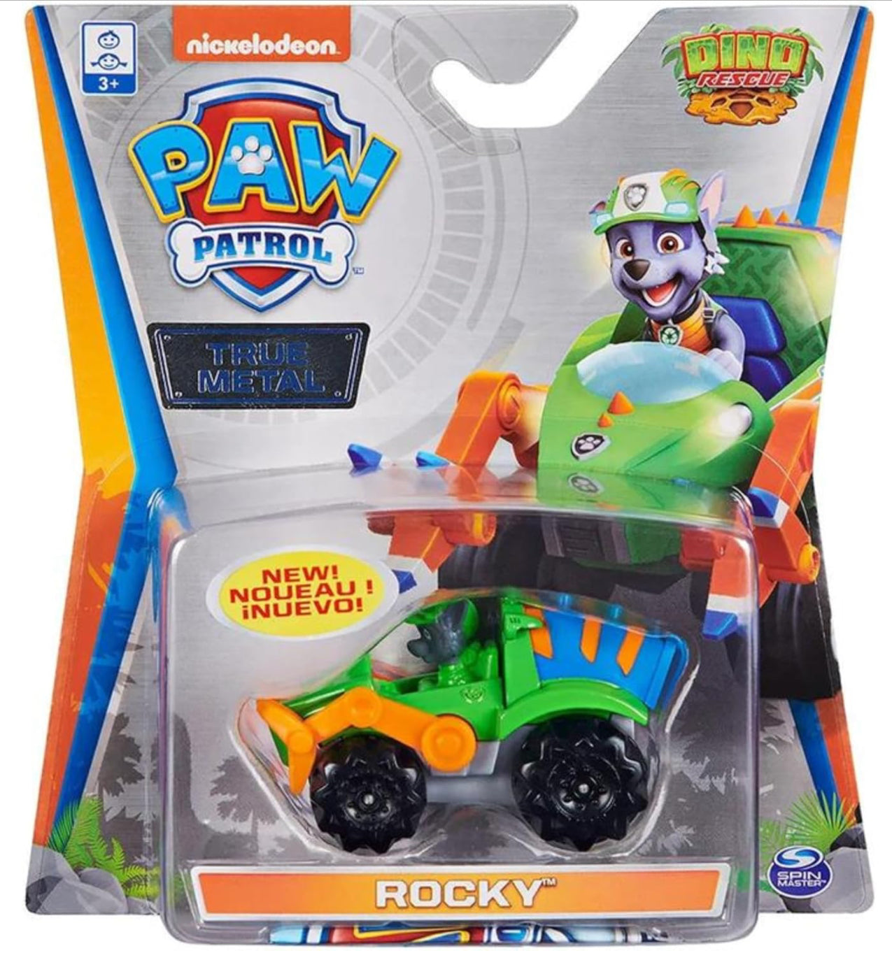Paw Patrol True Metal Diecast 1:55 Scale Vehicles Dino Rescue
