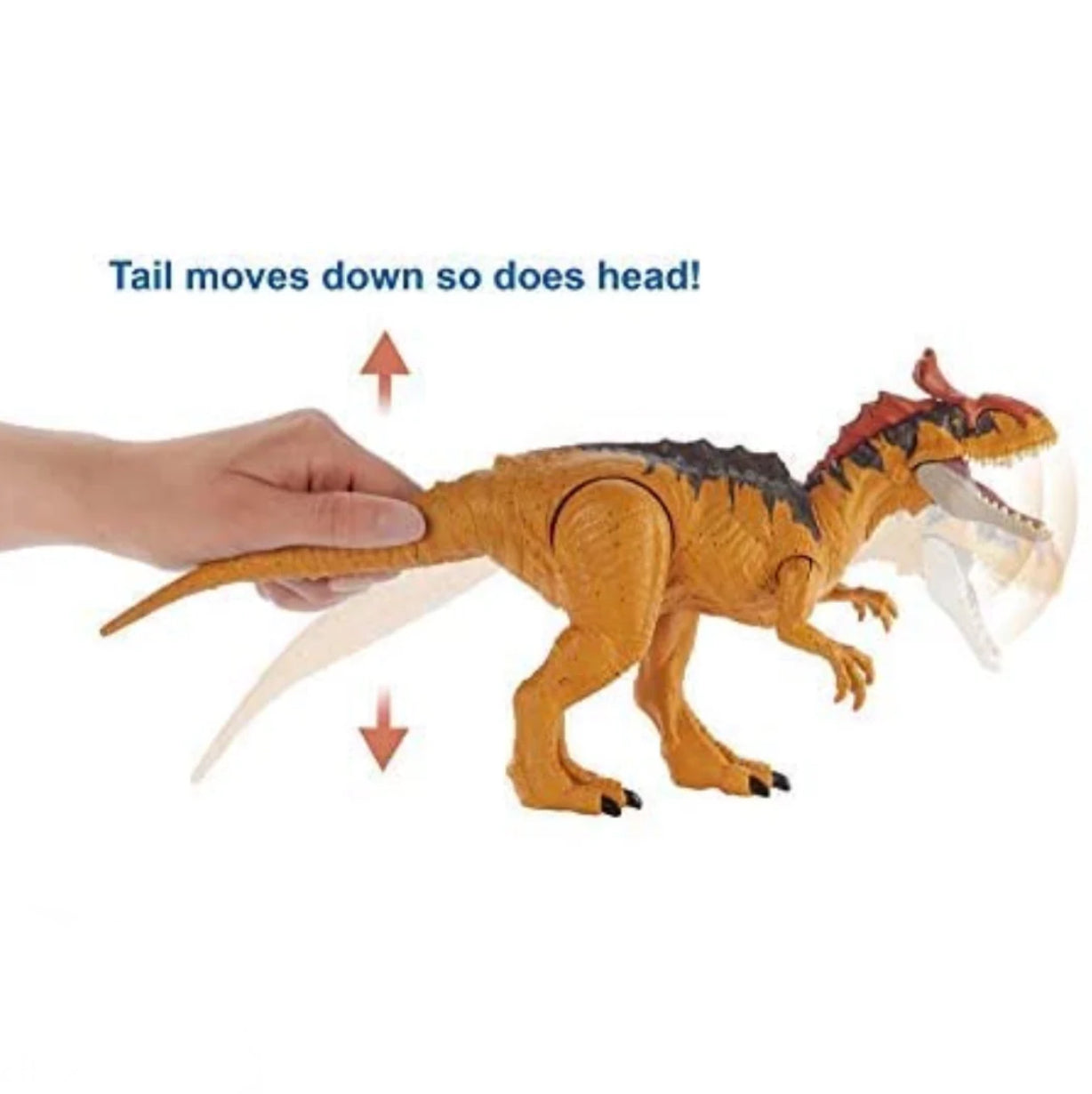 Jurassic World Primal Attack Sound Strike Cryolophosaurus