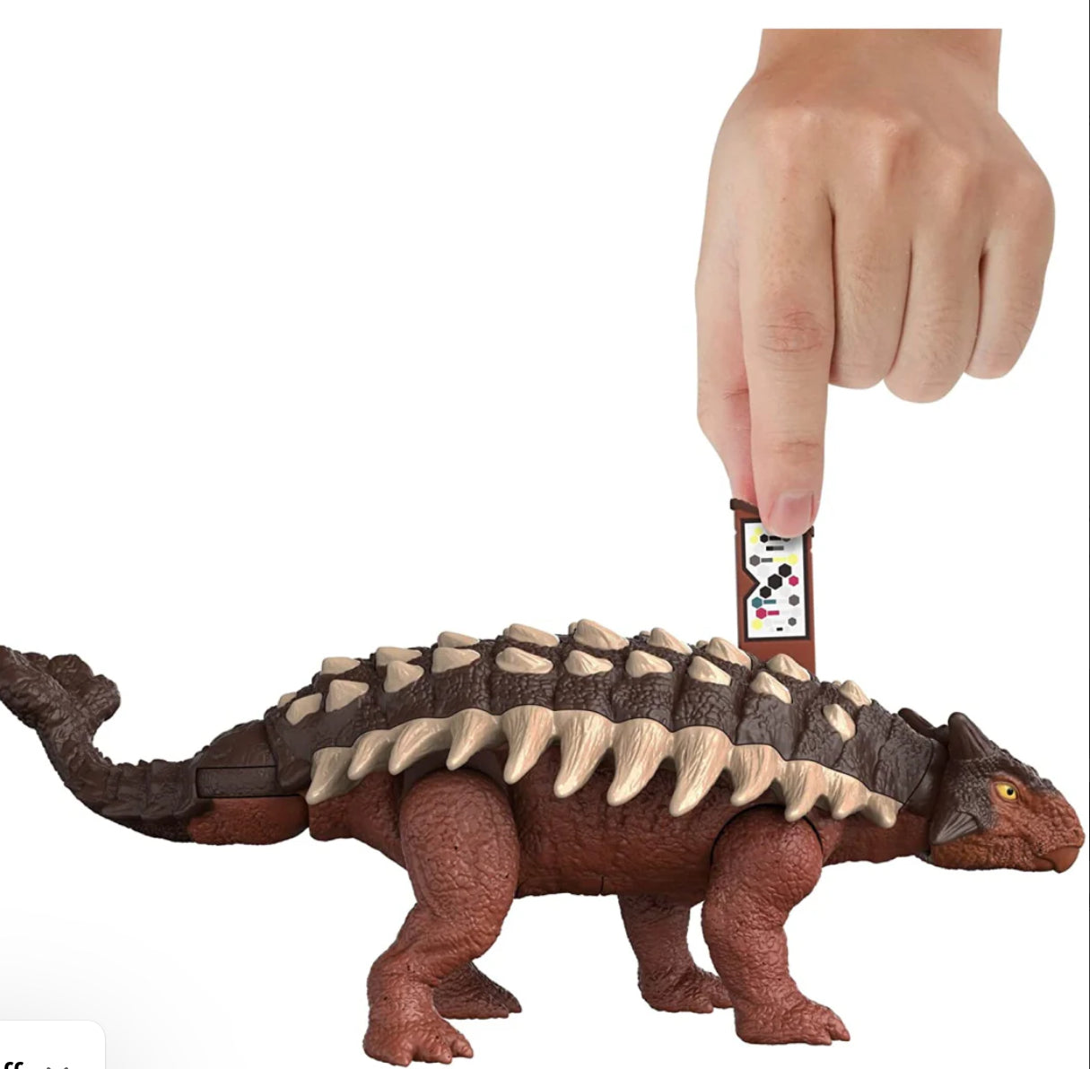 Jurassic World Dominion Road Strikers Ankylosaurus Action Figure