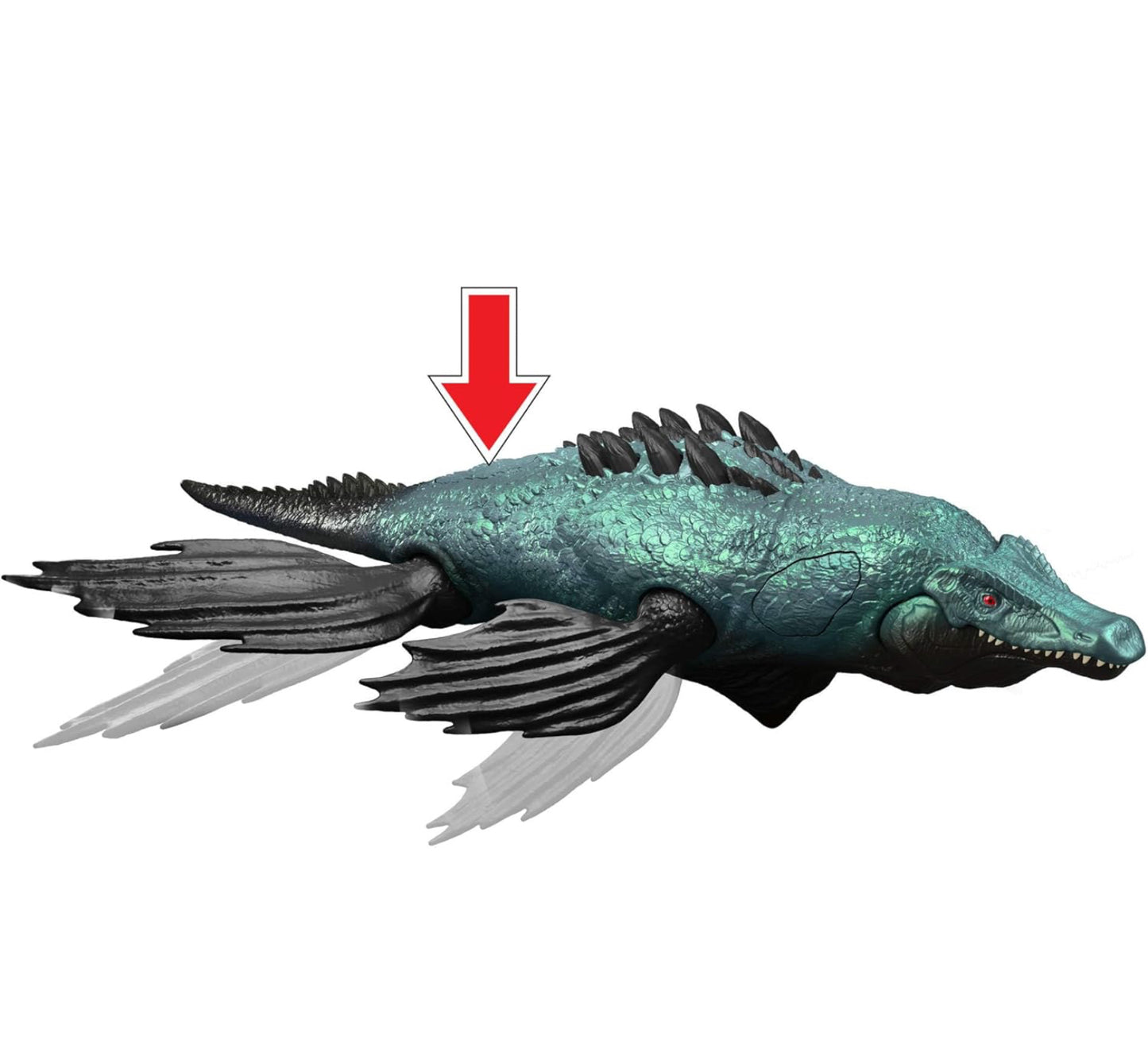 Jurassic World Survival Gigantic Thrashers Dinosaur Action Figure Liopleurodon