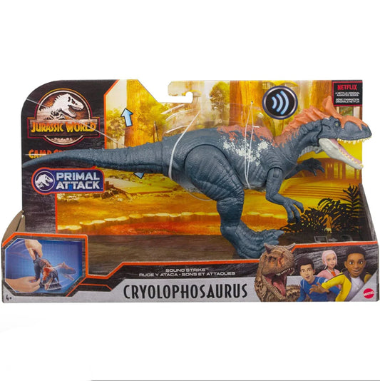 Jurassic World Camp Cretaceous Sound Strike Cryolophosaurus