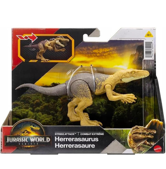 Jurassic World Rebirth Strike Attack Herrerasaurus