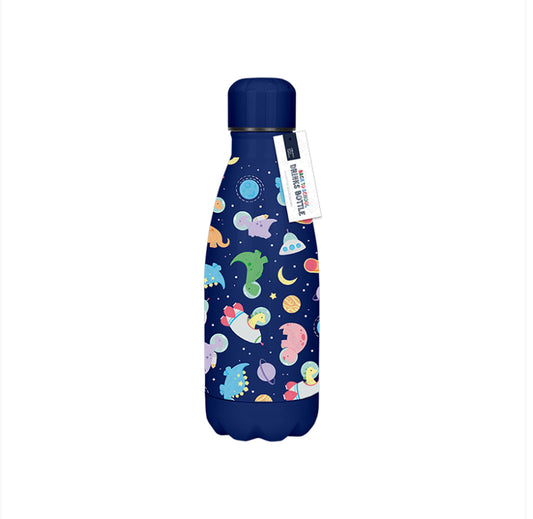 Dinos in Space -Metal Water Bottle (350ml