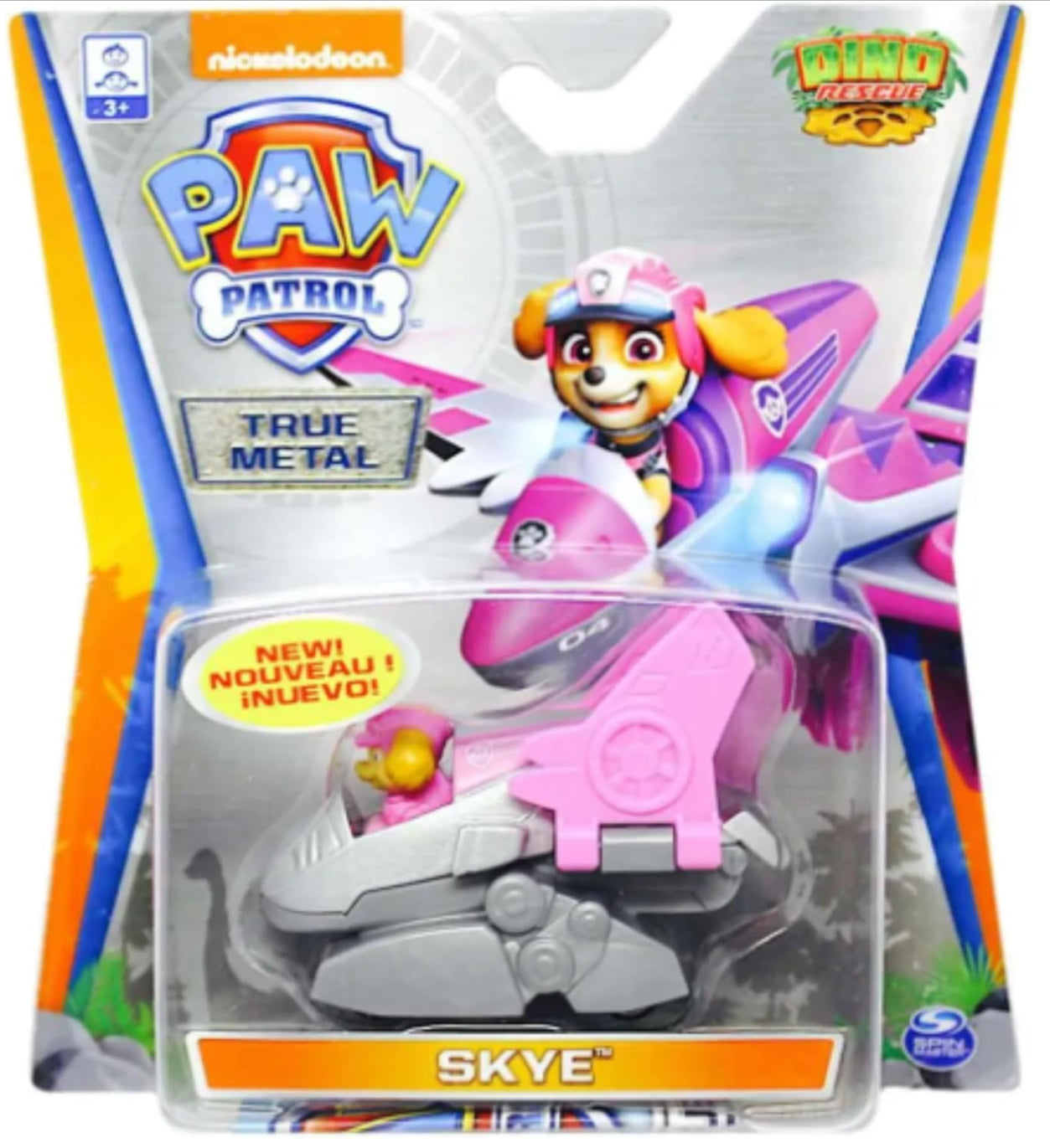 Paw Patrol True Metal Diecast 1:55 Scale Vehicles Dino Rescue