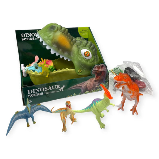 T Rex Head Carry Case Play Set