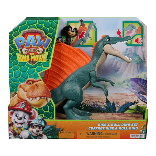 Paw Patrol Dino Movie Rise & Roll Dino set