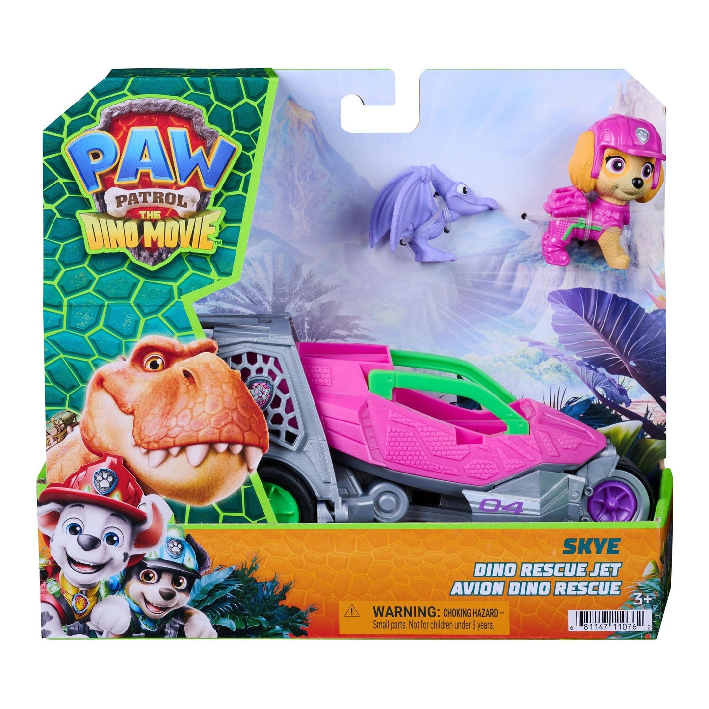 Paw Patrol Dino Movie Vehicle Assorted