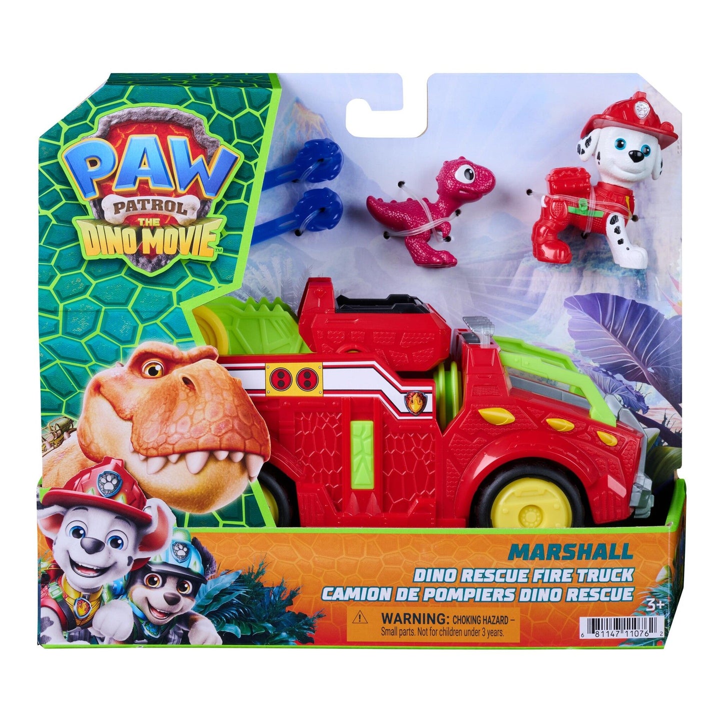 Paw Patrol Dino Movie Vehicle Assorted