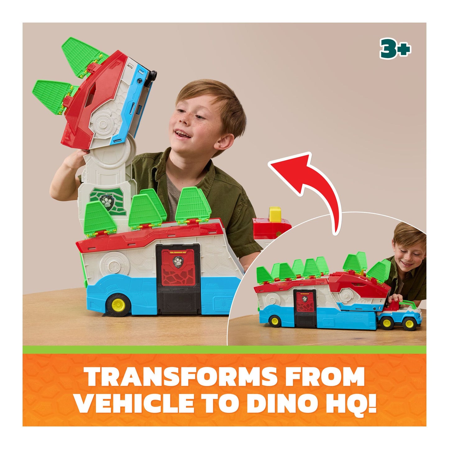 Paw Patrol Dino Mobile HQ