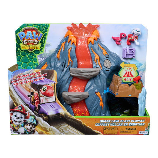 Paw Patrol Dino Movie Lava Volcano Playset