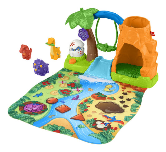 Little People® Dinosaur Village & Playmat