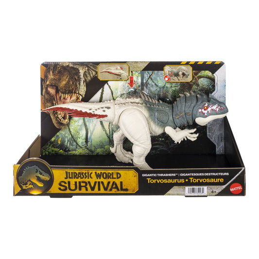 Jurassic World Survival Gigantic Thrashers Dinosaur Action Figure Torvosaurus