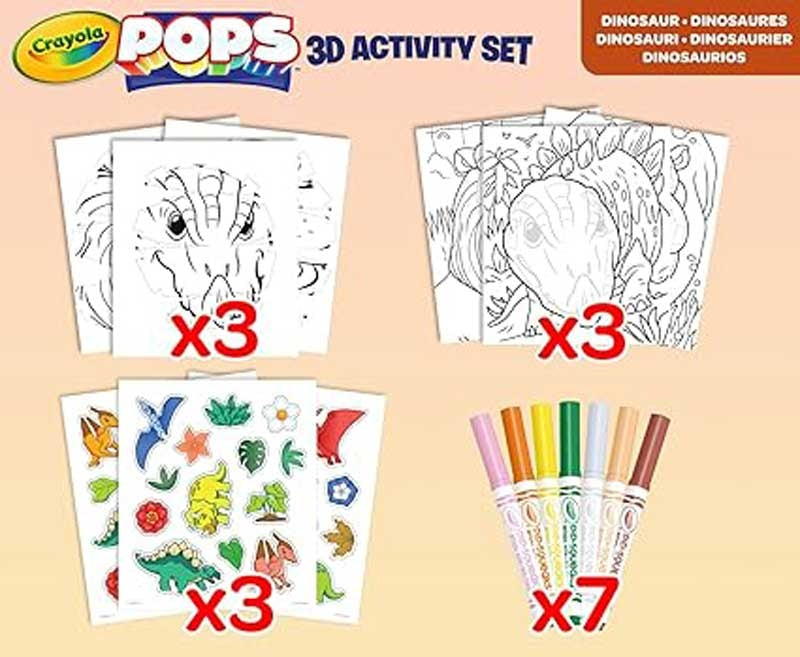 CRAYOLA POPS - DINOSAUR