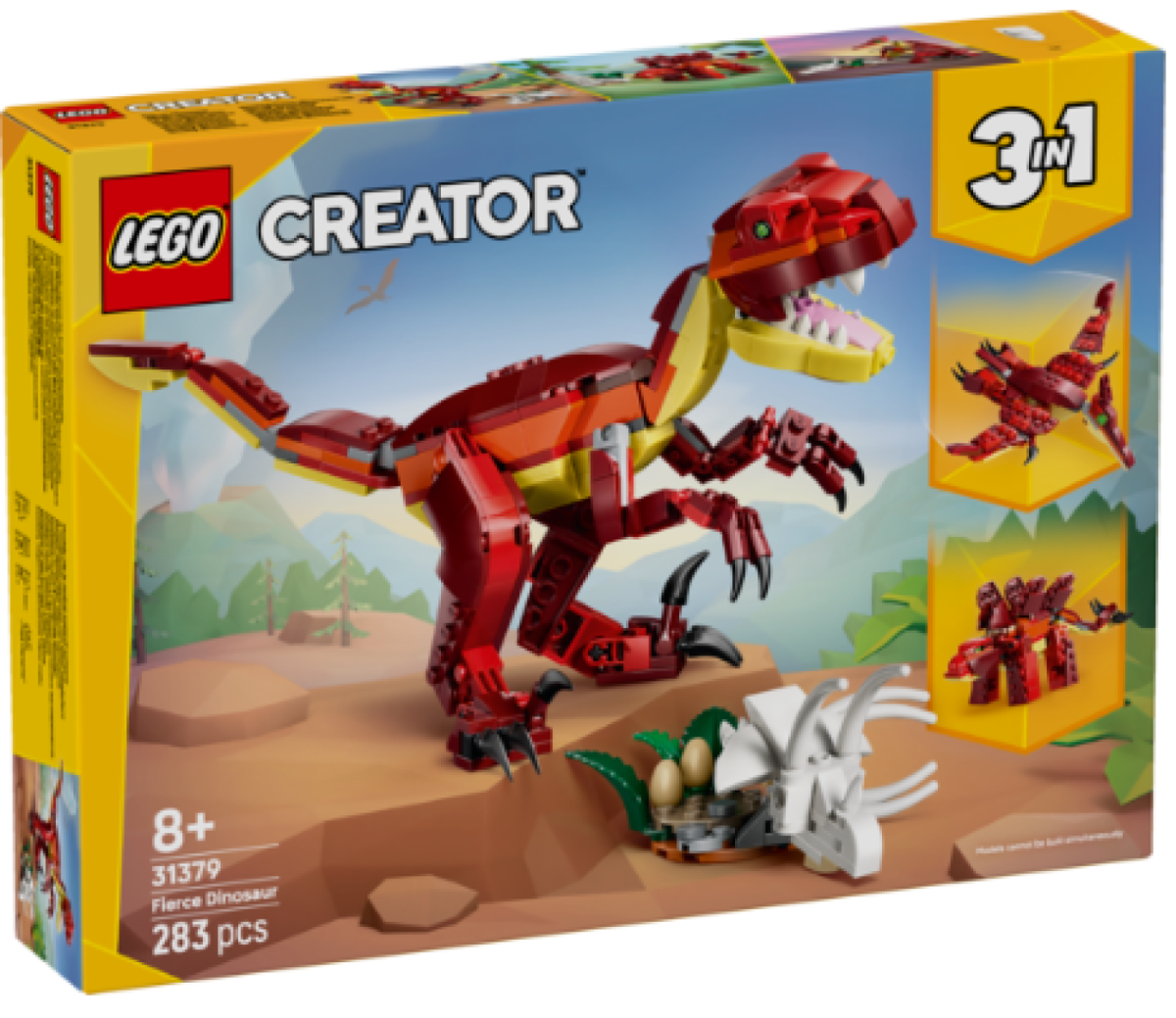 LEGO Creator 31379 3-in-1 Fierce Dinosaur Set
